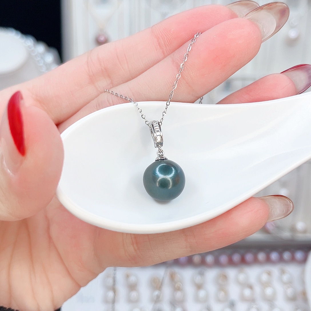 吊坠(赠链)淡水珍珠合金