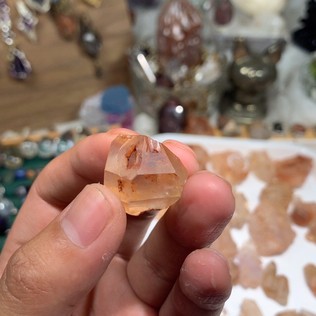 红泥骸骨未镶嵌水晶