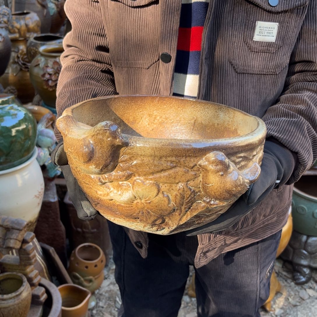 红陶高14口26有孔