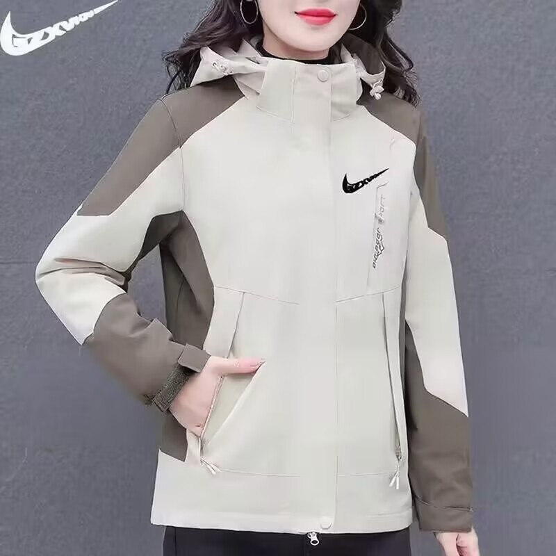 N1KE官网防水防风三合一可拆卸冲锋衣女款秋冬小个子加绒加厚外套