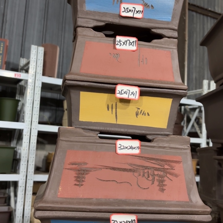 紫砂花盆              100-5