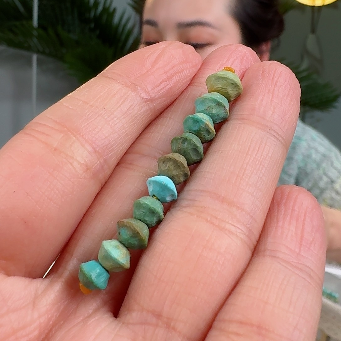 绿松石珠宝奇石未镶嵌