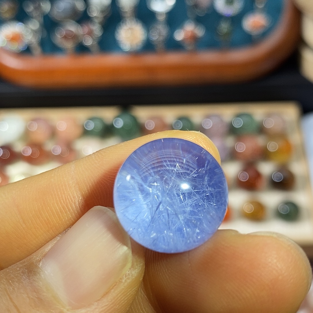 水晶手链未镶嵌定制16.8