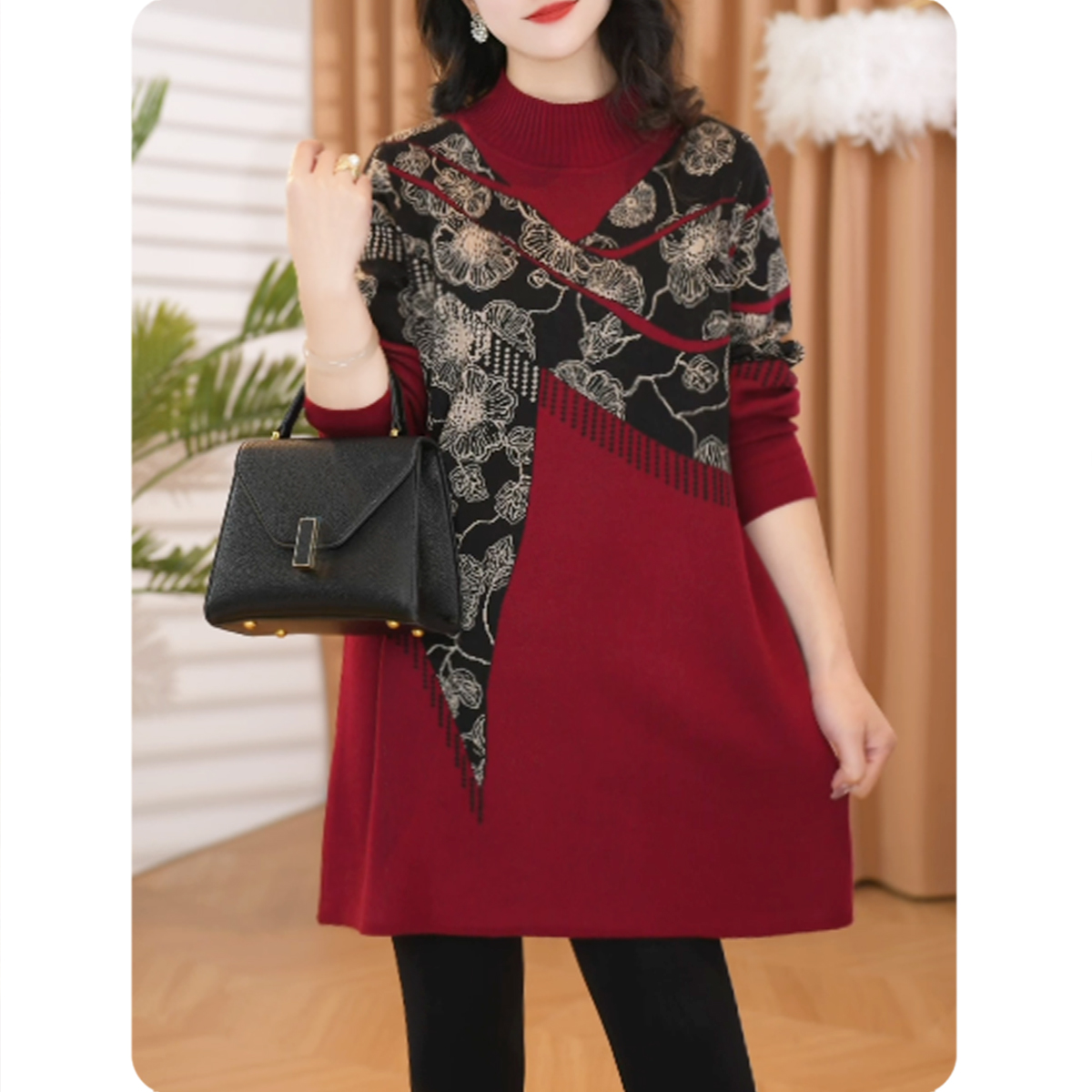 |围巾|新款时髦女士毛衫上衣显瘦女装4S02254268