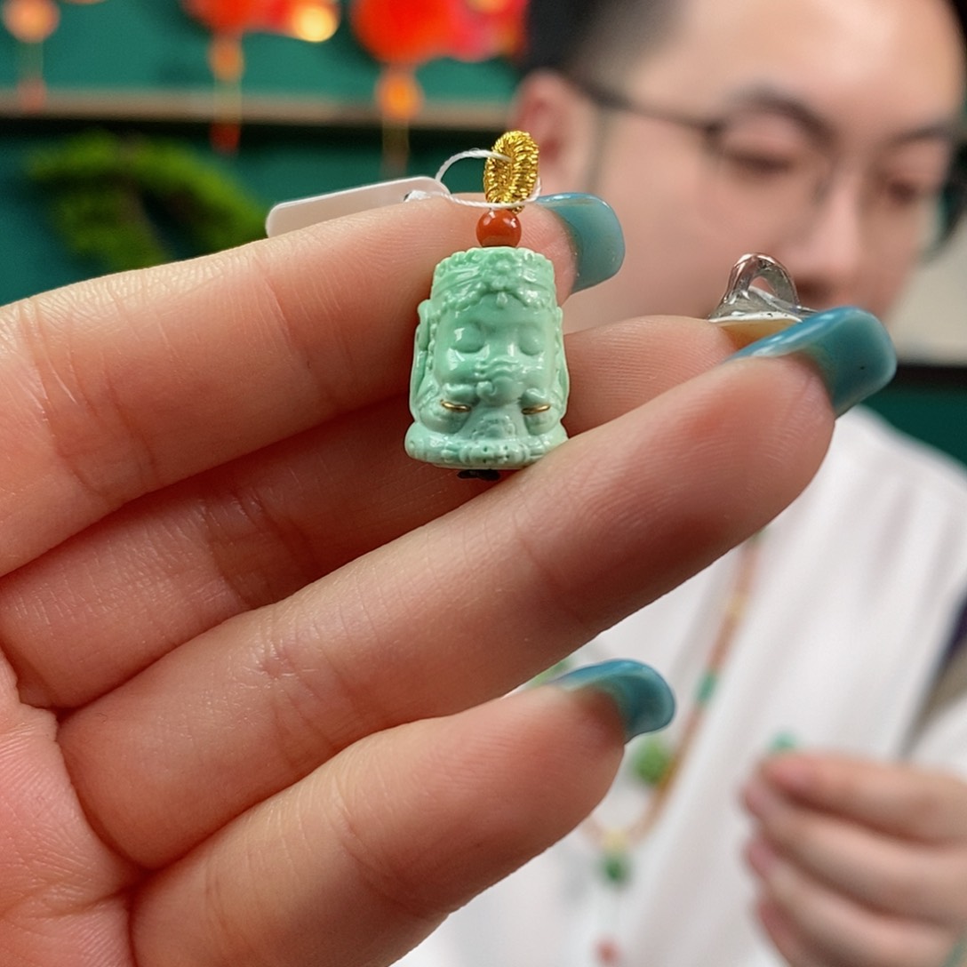 绿松石珠宝奇石未镶嵌