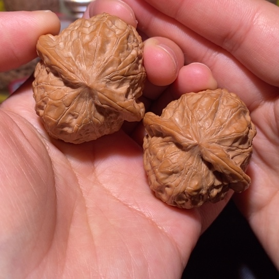 文玩核桃把件全品南瓜墩40