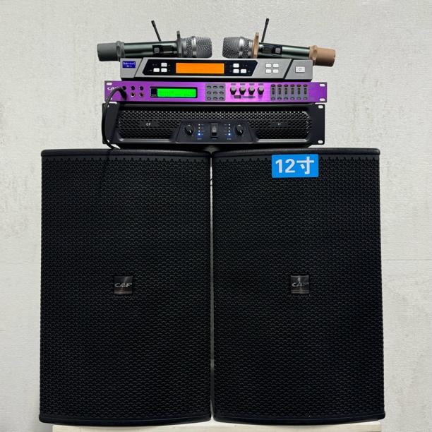 9新  CAF 12寸专业音响四件套 运费自理