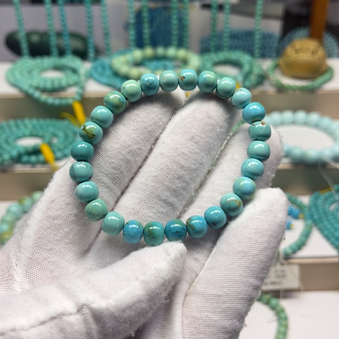 绿松石未镶嵌手链