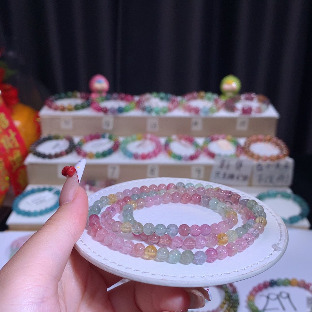 碧玺手链未镶嵌碧玺