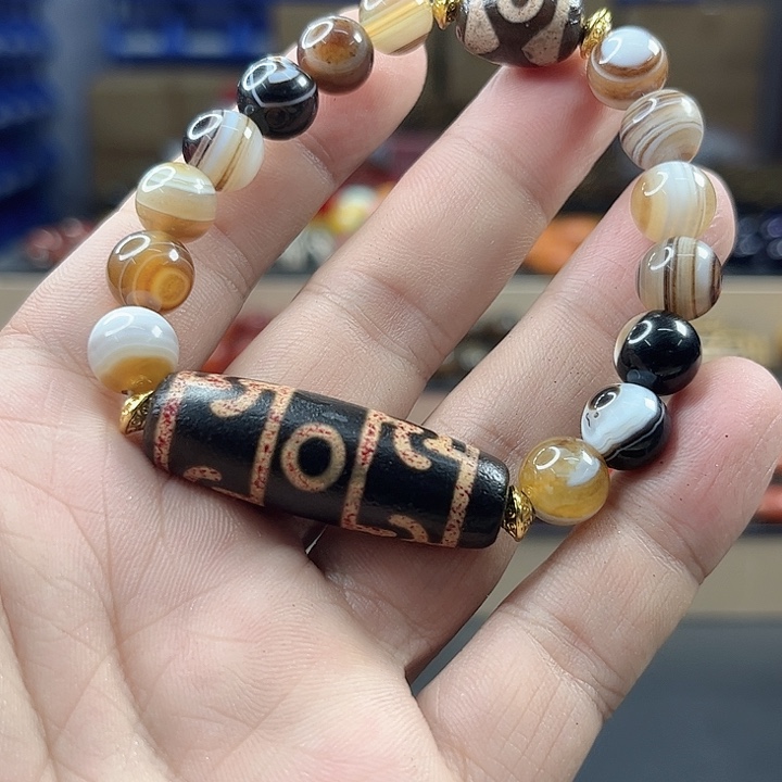 手链玛瑙未镶嵌T16地龙丹