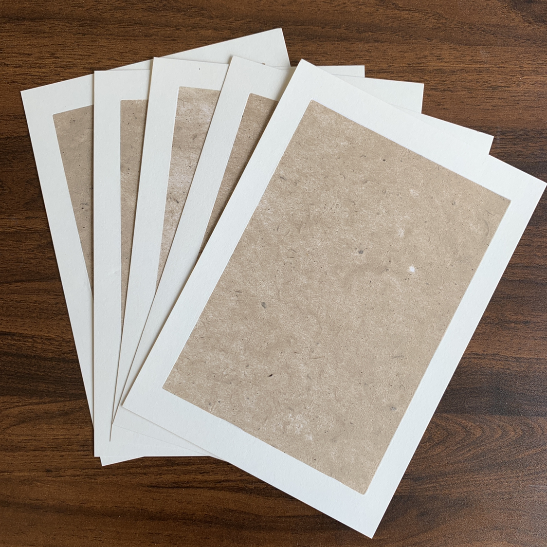 品052:【21*29.7西和麻纸软卡半生熟宣）软卡一包10张无包边