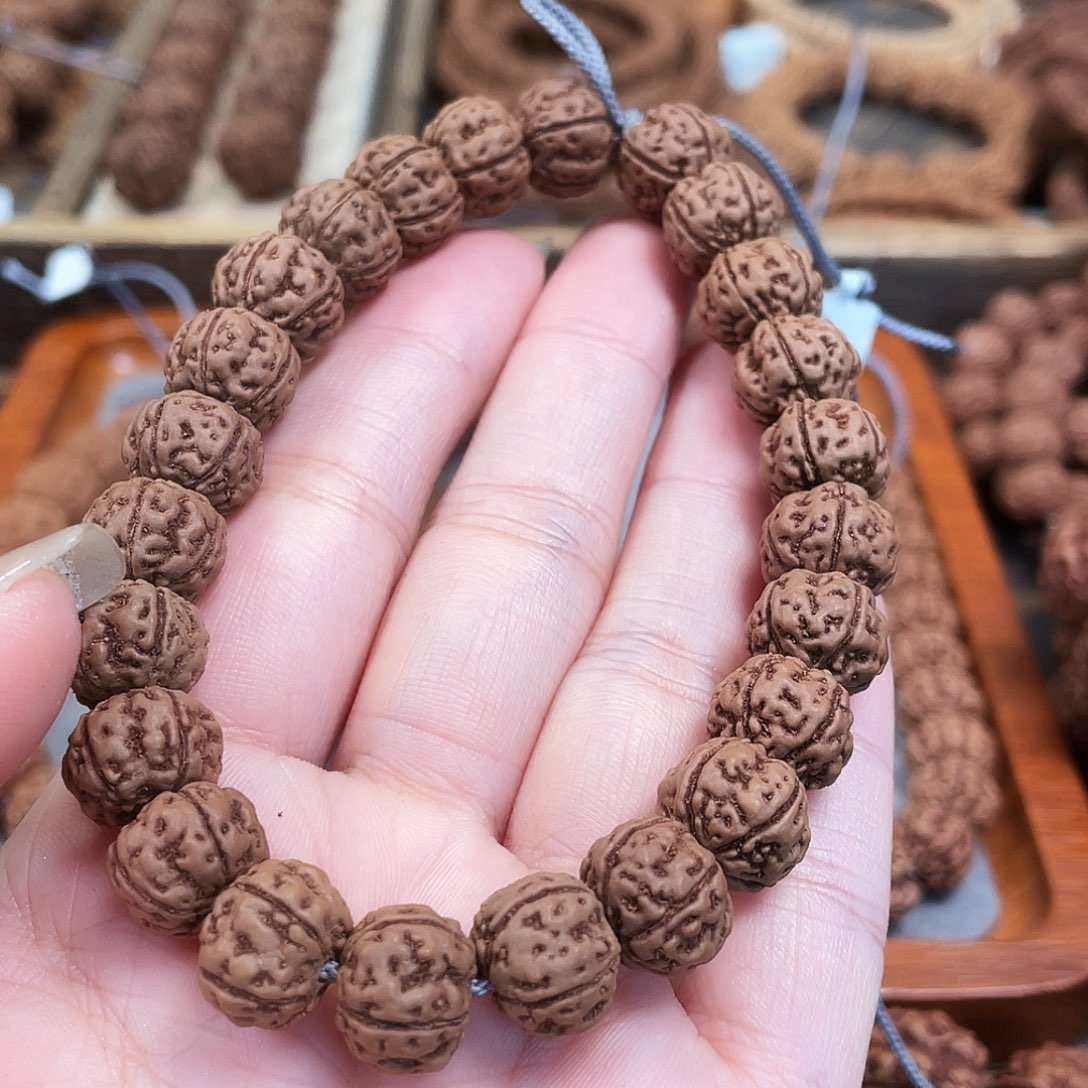 金刚菩提手串卢*老树王12➕单圈