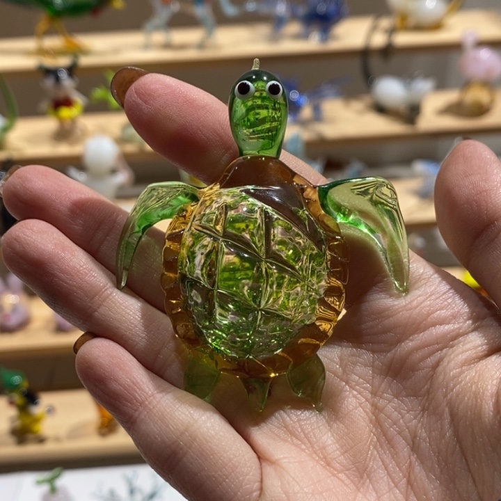 琉璃手工艺品琉璃龟