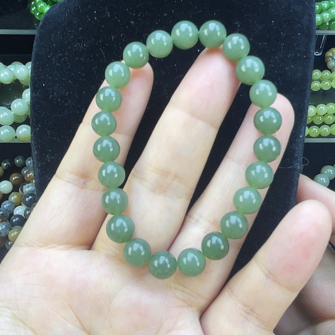 和田玉未镶嵌手链18