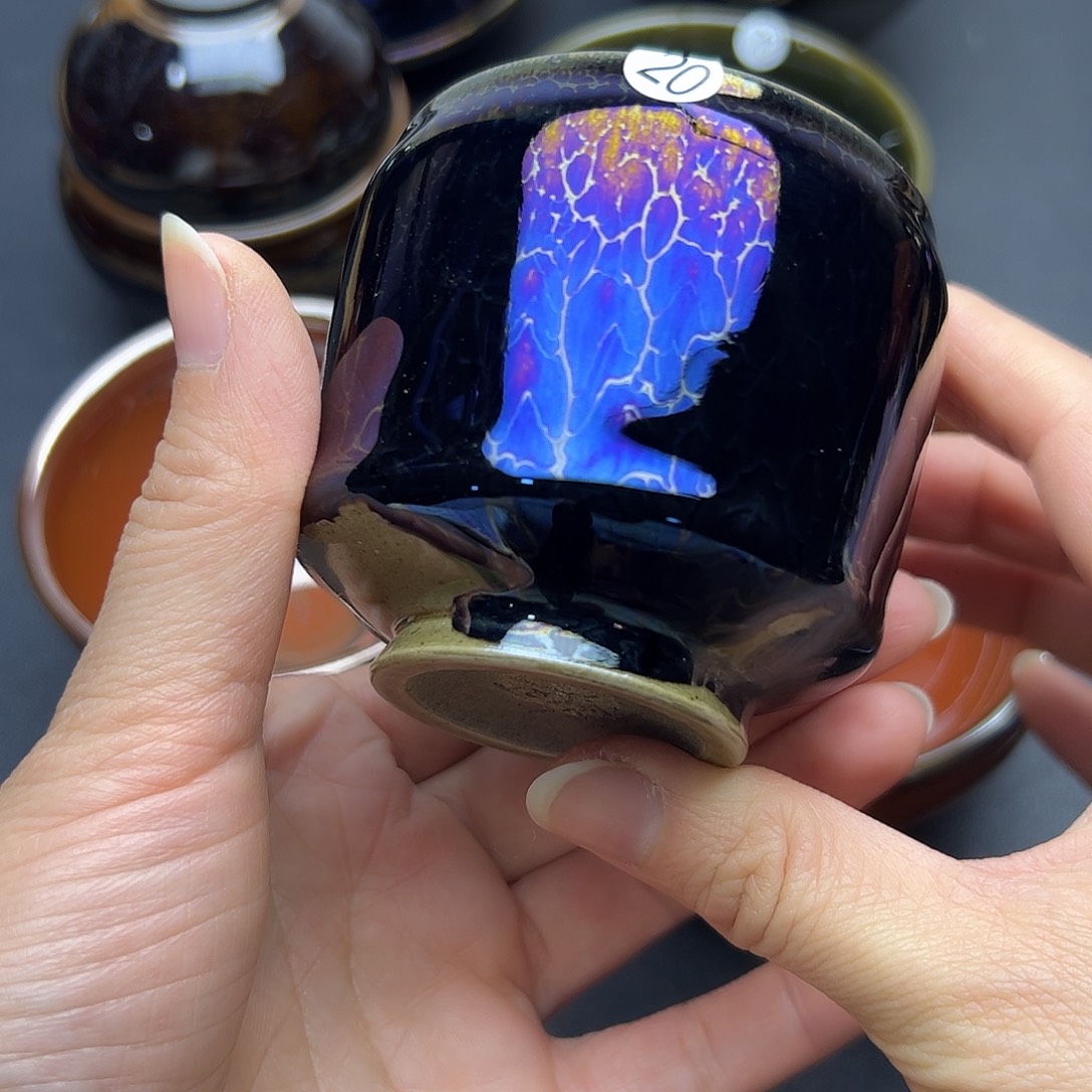 茶盏建窑建盏主人杯