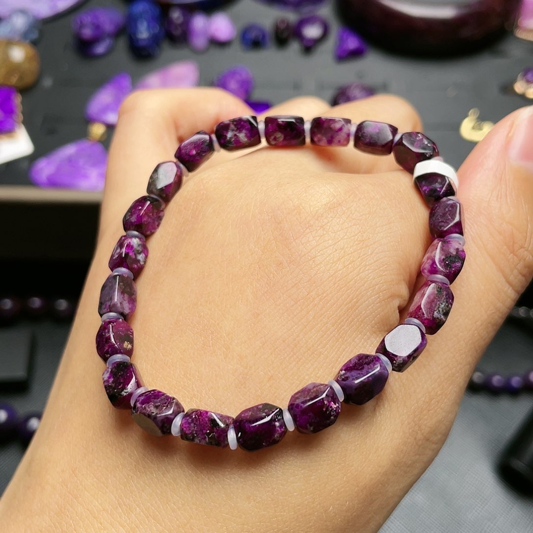 苏纪石（舒俱来）手链未镶嵌