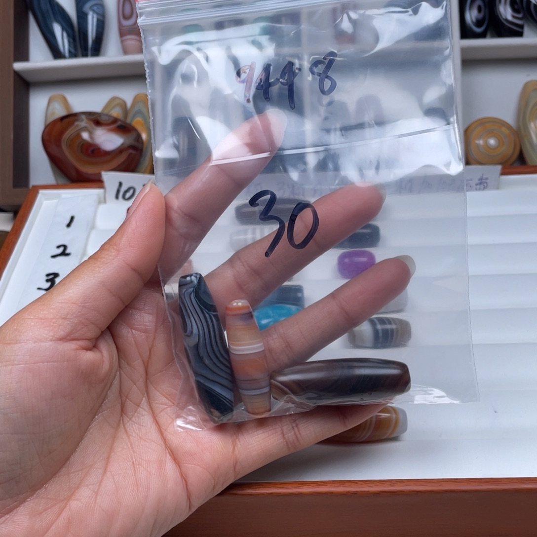 玛瑙/玉髓未镶嵌颈饰