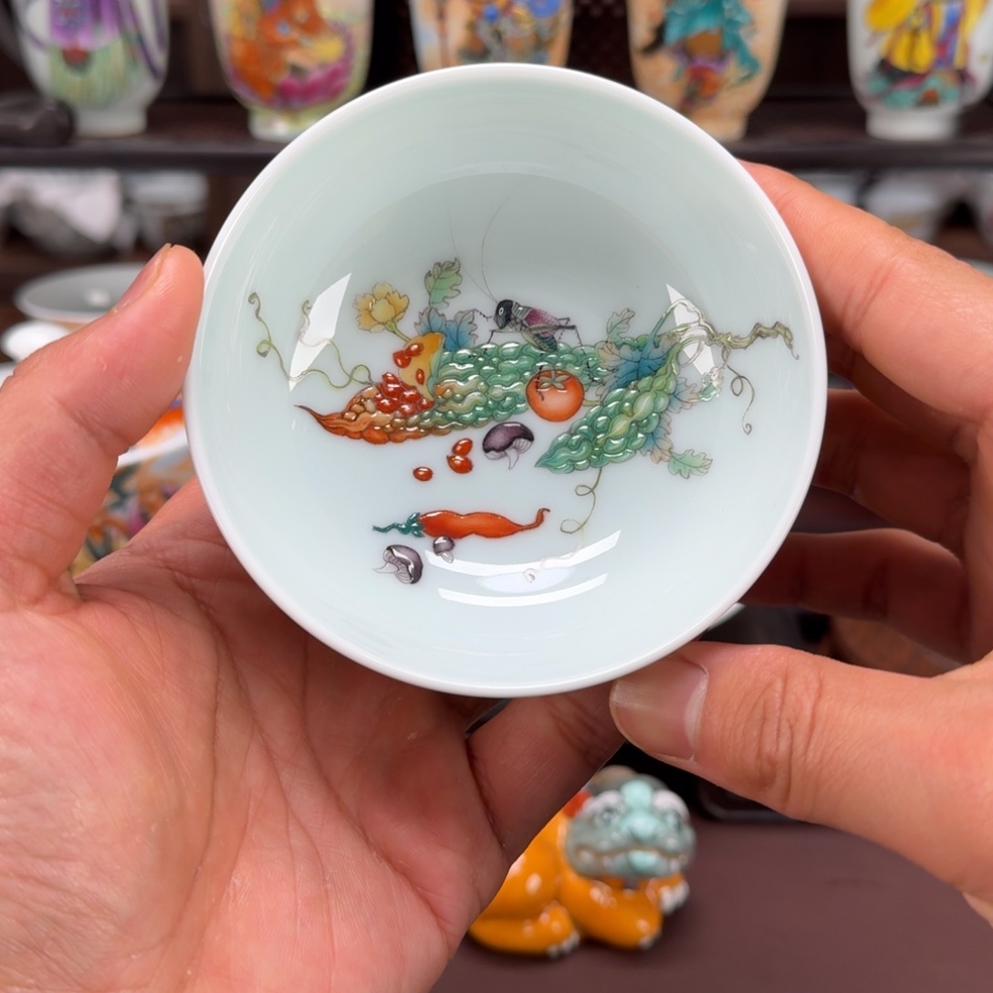 杯景德镇陶瓷艺术家作品欣赏