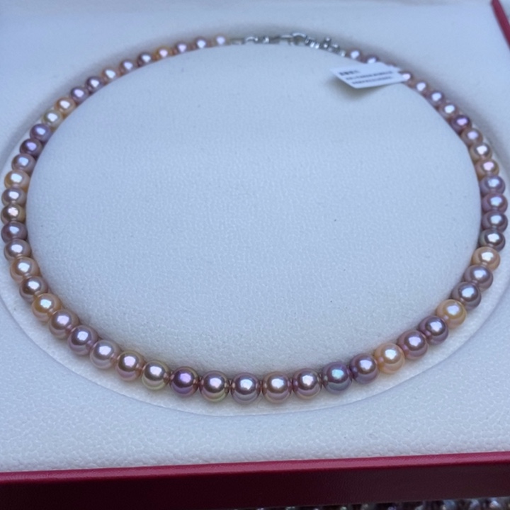 淡水珍珠颈饰未镶嵌7-8mm