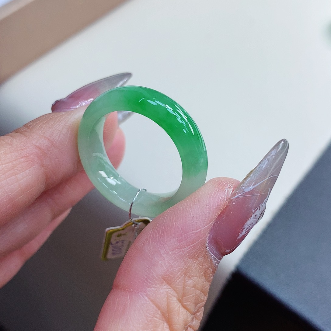 翡翠戒指未镶嵌21号