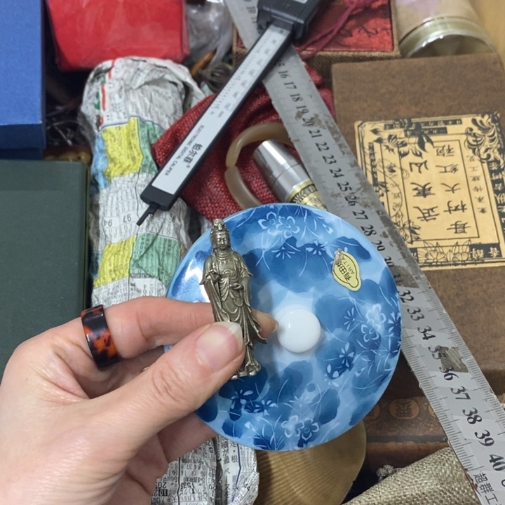 摆件中古工艺品一件