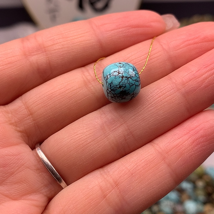 绿松石未镶嵌扣子