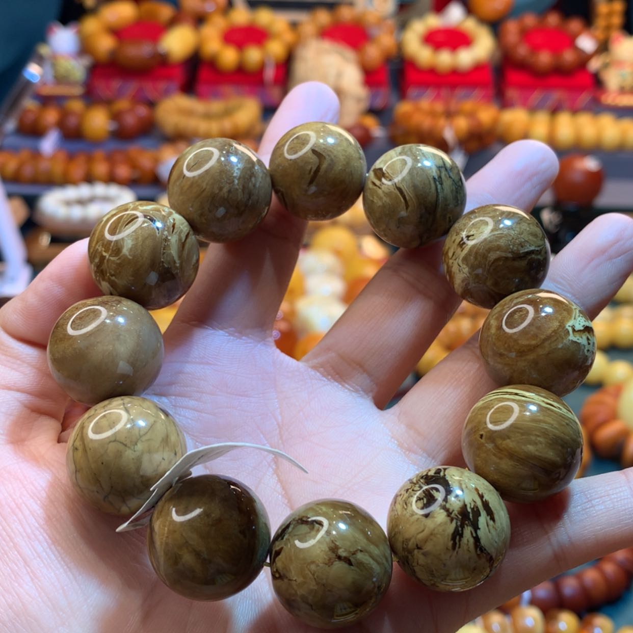 【闪购商品】琥珀手串未镶嵌蜜蜡手串