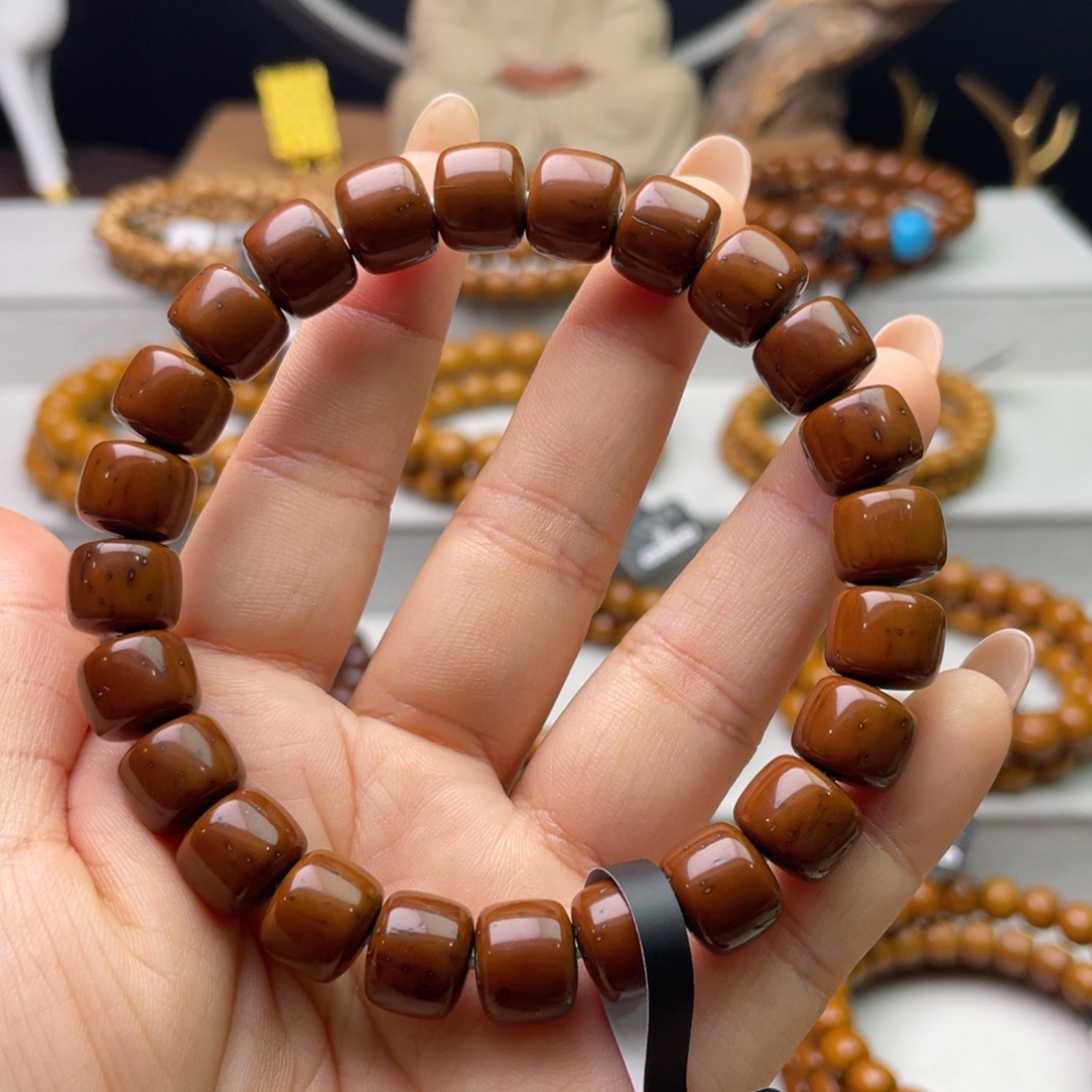 紫金鼠手串紫金鼠实心道洙10.5