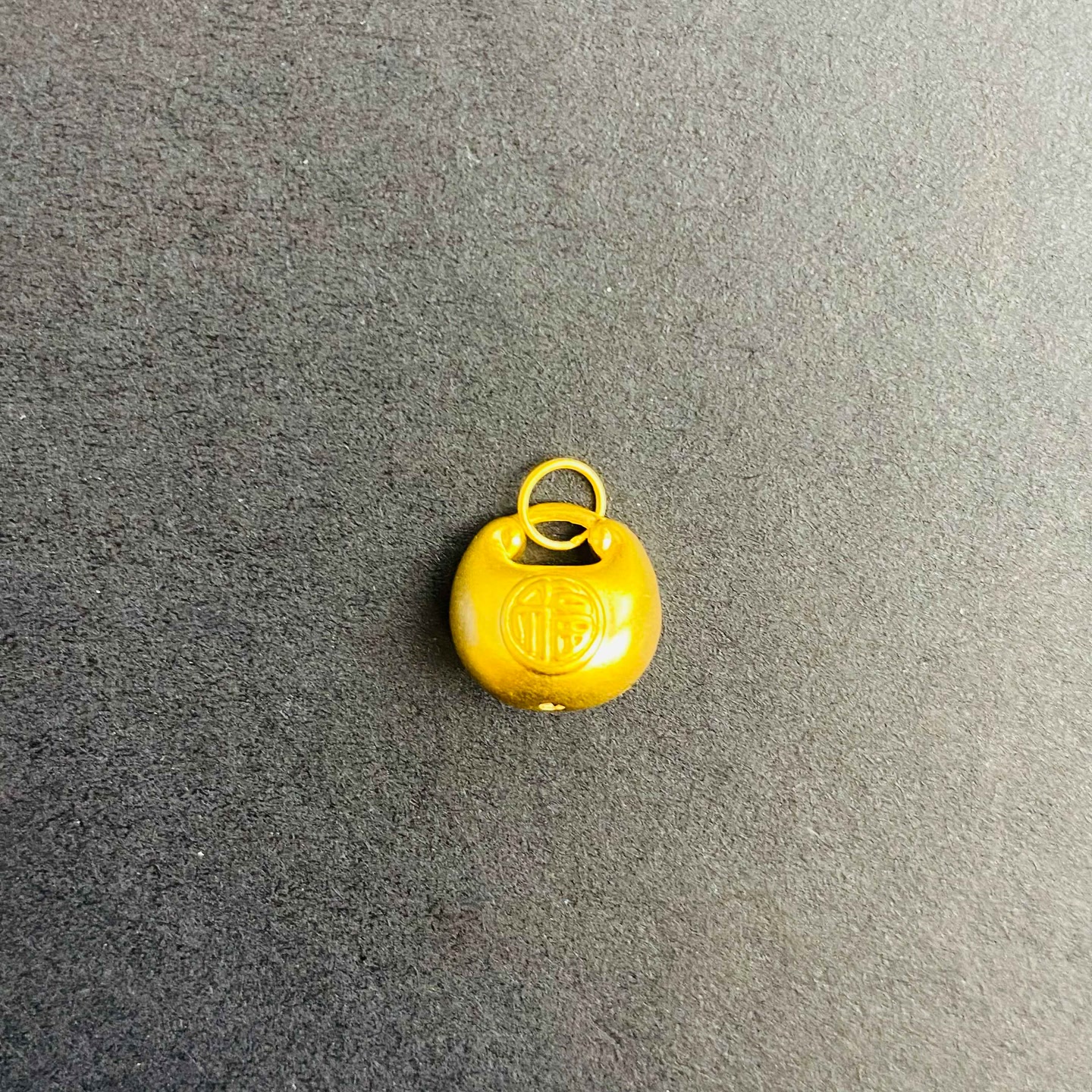 足金999黄金带环小胖福编绳DP1297