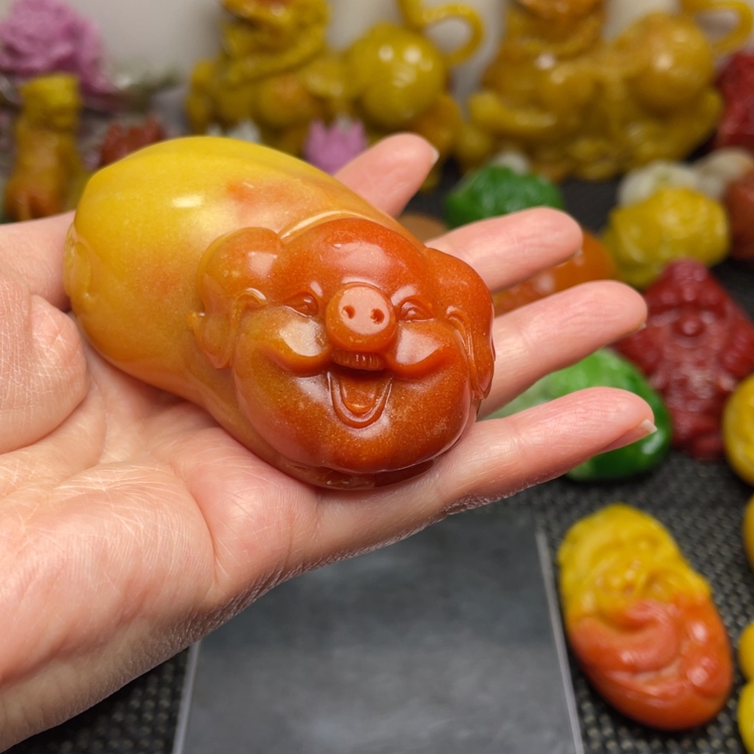 奇石手把件清仓特价