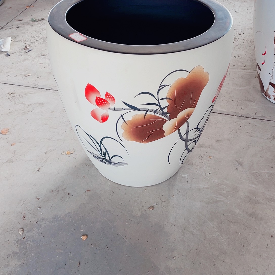 陶景德镇陶瓷鱼缸