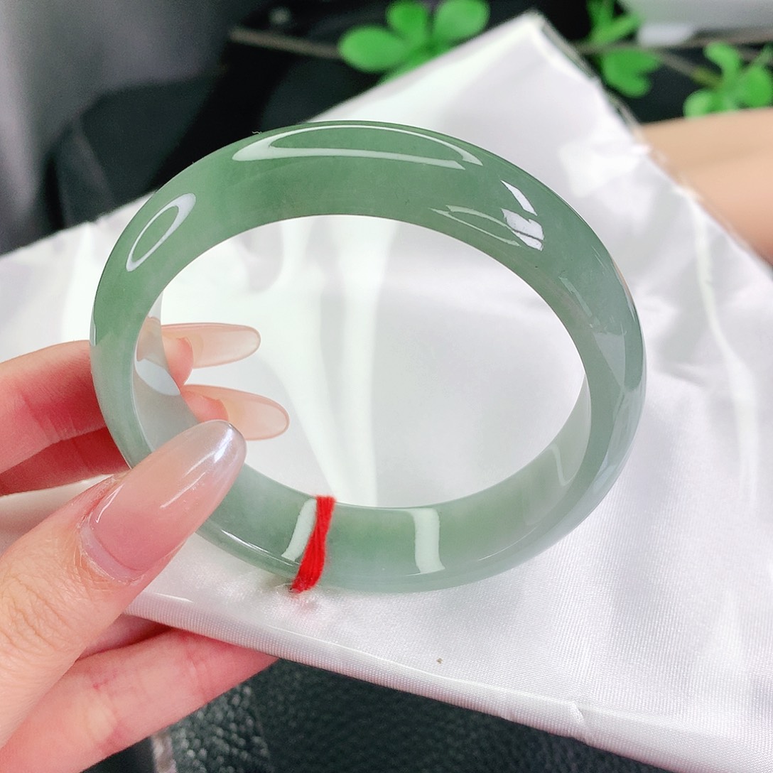 未镶嵌手镯翡翠57圈