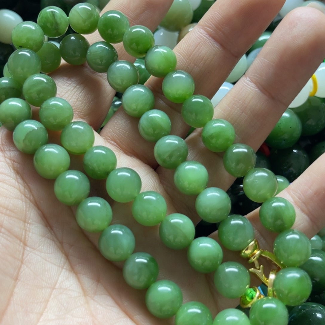 和田玉手链未镶嵌