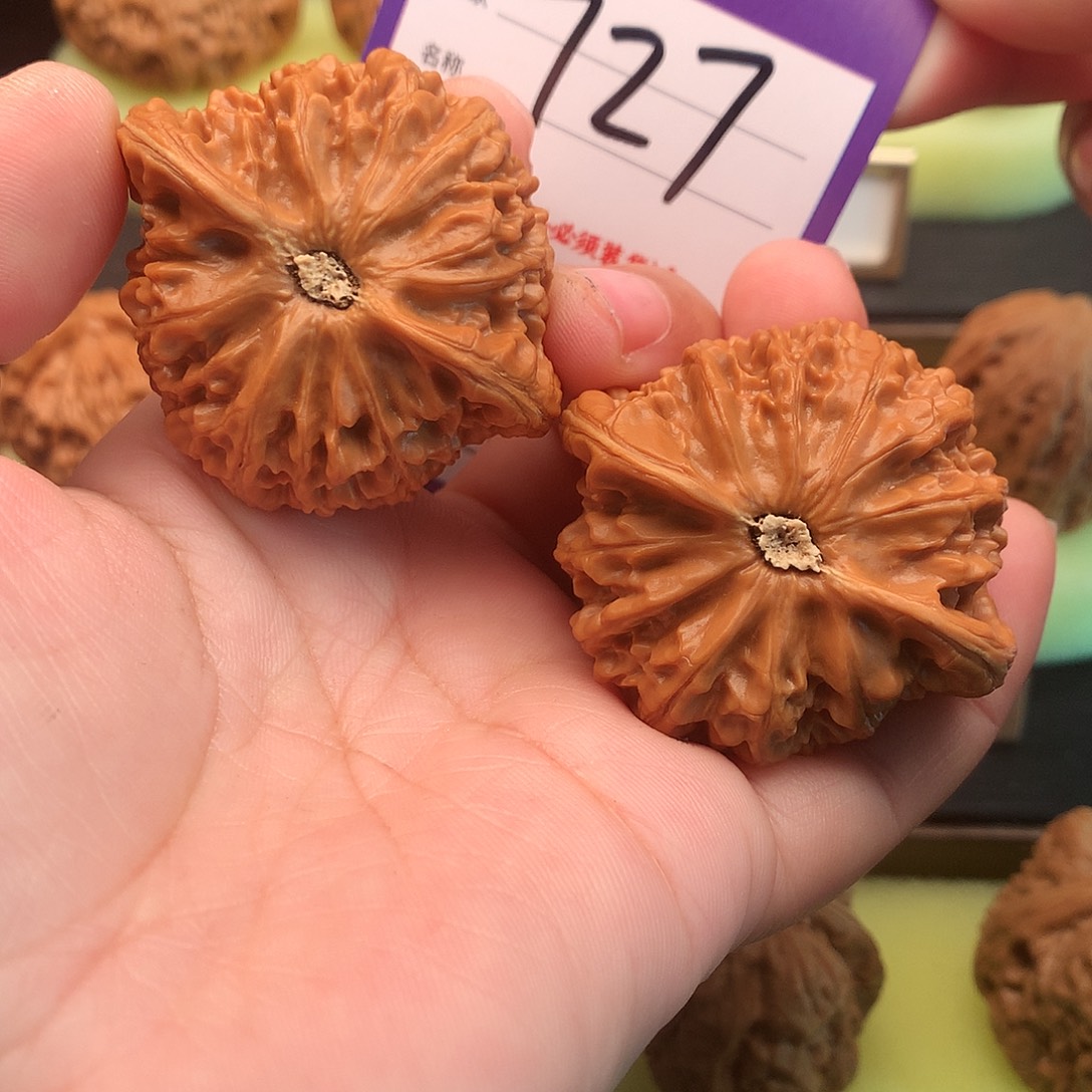 吊坠文玩核桃727号宫灯44+