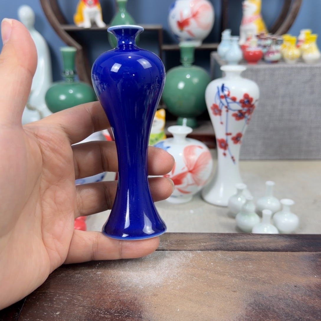 陶瓷手工小花器摆件