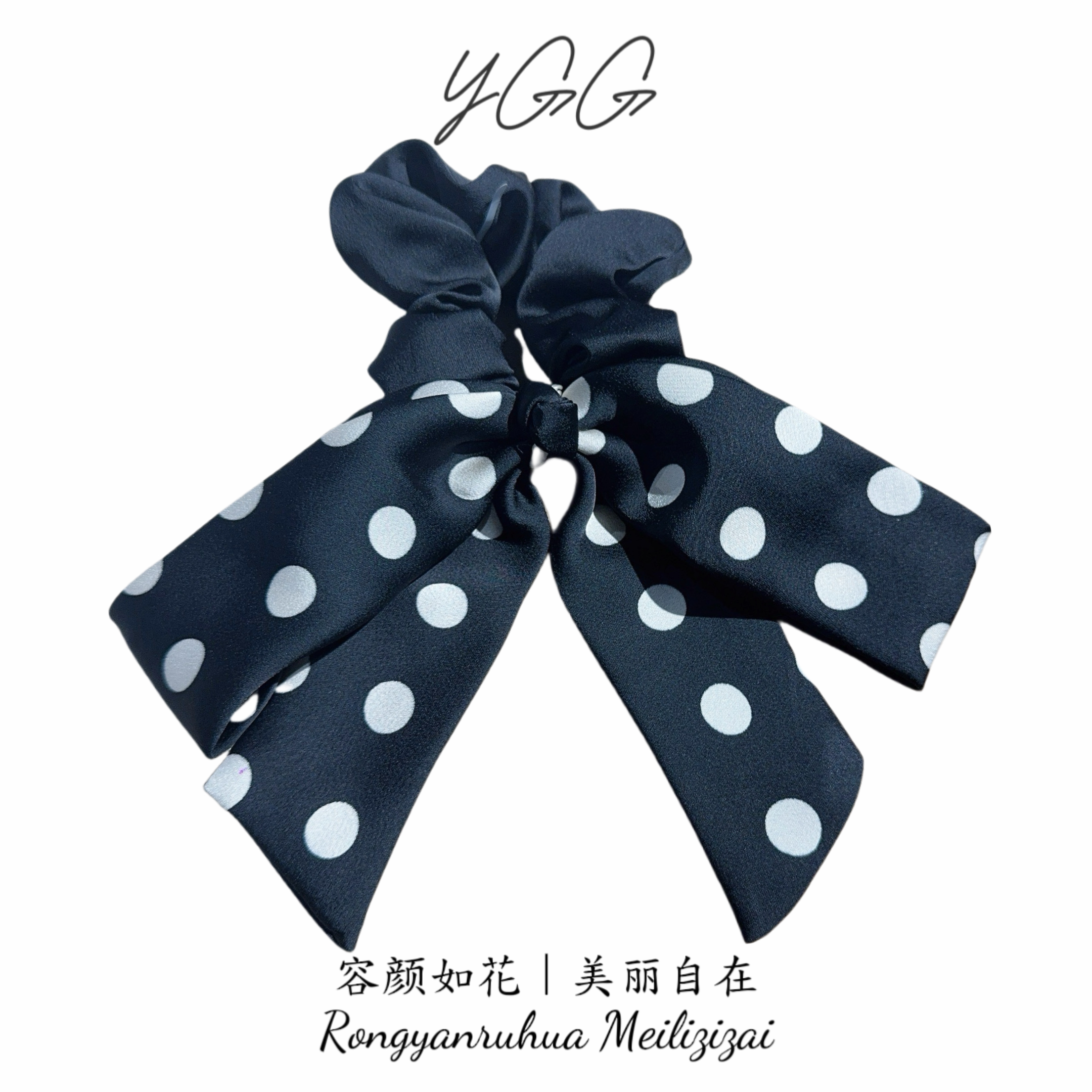 【Y·GG】【波点发飘】原创设计韩版高定气质高定发飘
