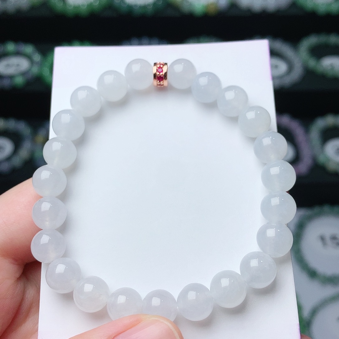 翡翠手链未镶嵌翡翠