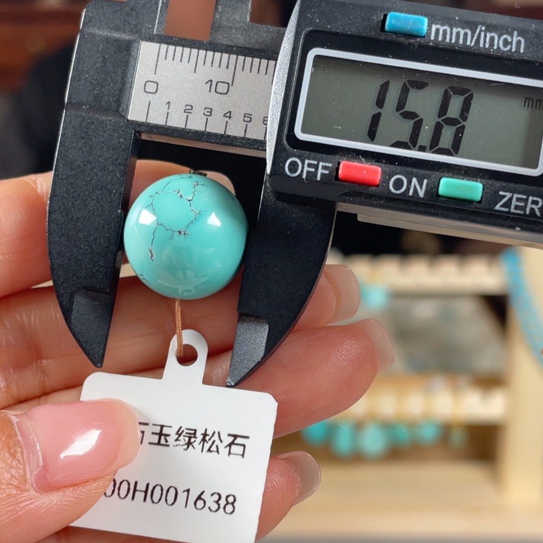 绿松石未镶嵌颈饰