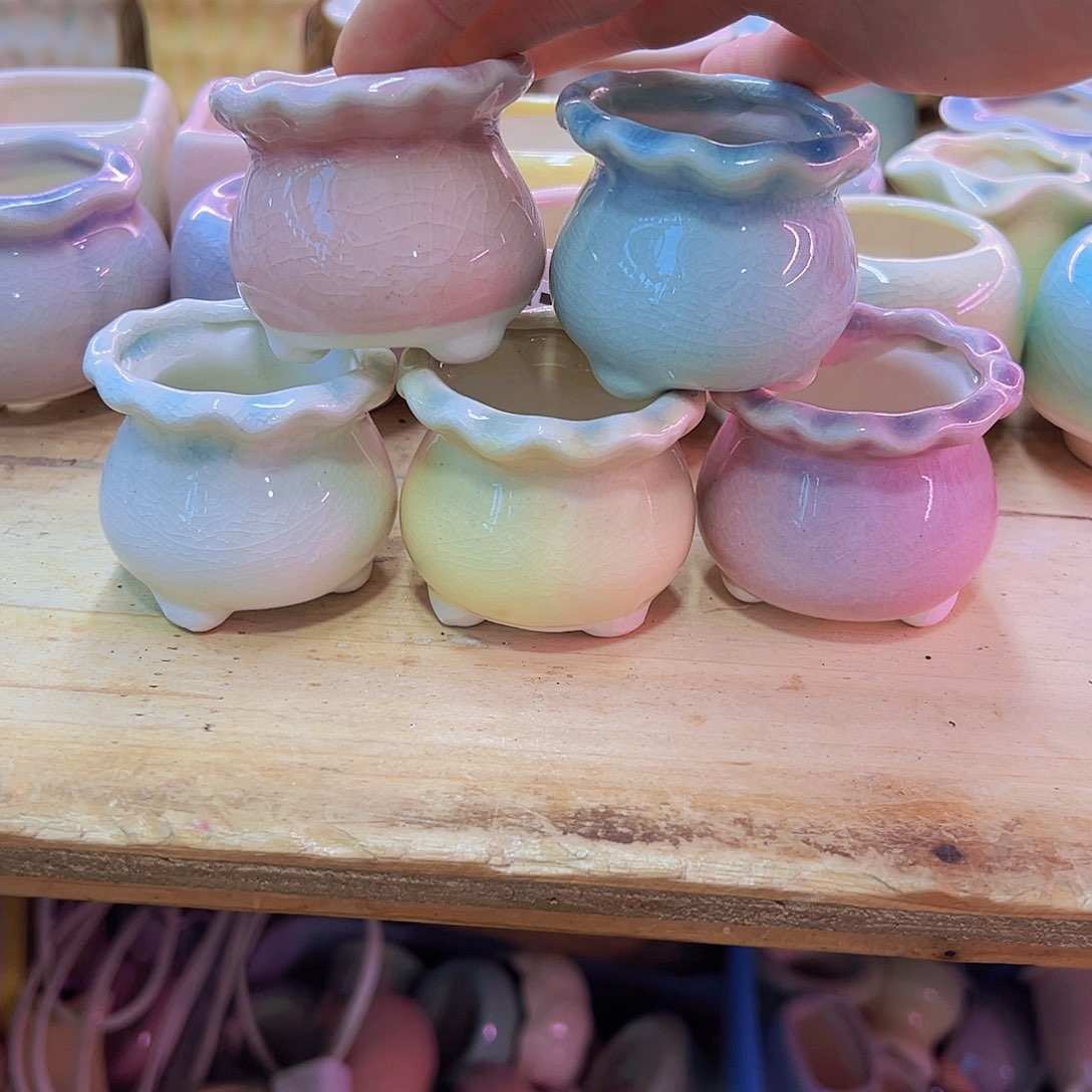 陶瓷花盆当场凑满12包邮