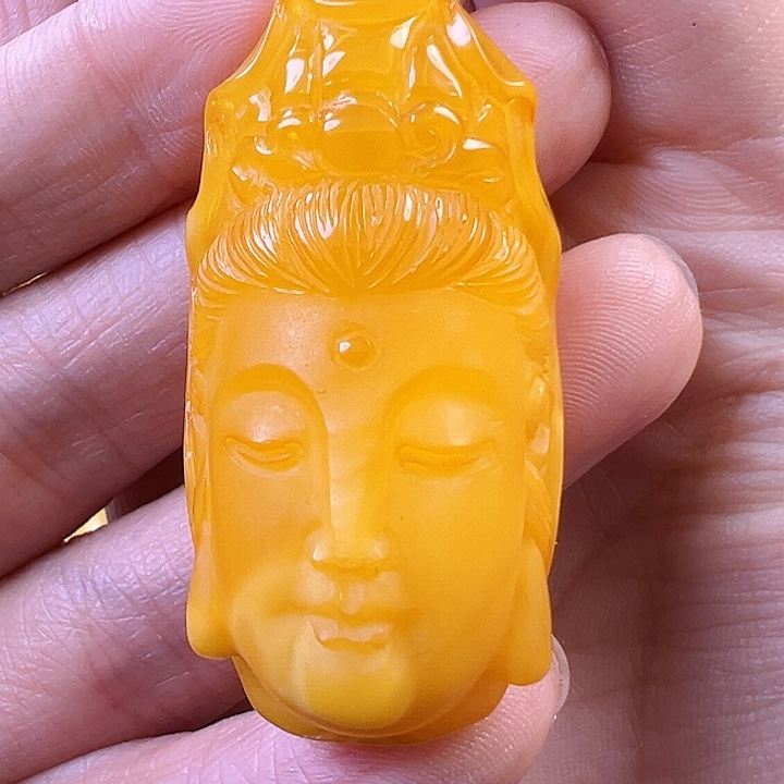 蜜蜡颈饰未镶嵌蜜蜡