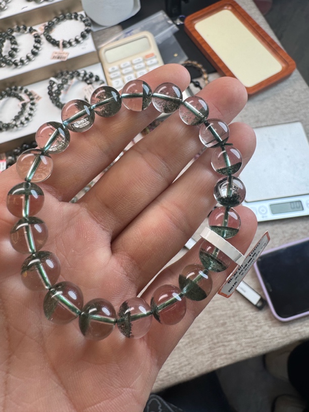 自然水晶严选 天然绿幽灵
