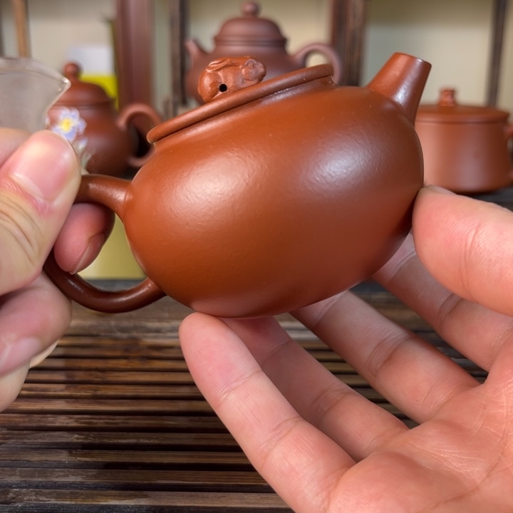 茶壶紫砂原矿紫砂手工制作