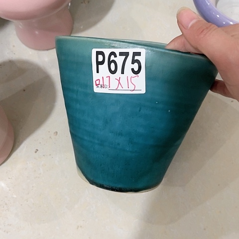 红陶景德镇陶瓷手工花盆