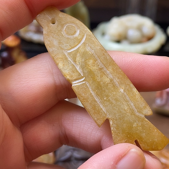 和田玉（糖玉）未镶嵌颈饰