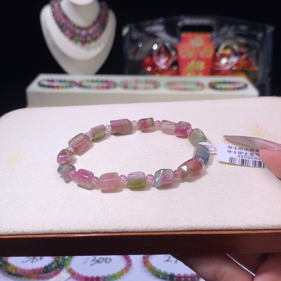 碧玺手链未镶嵌碧玺