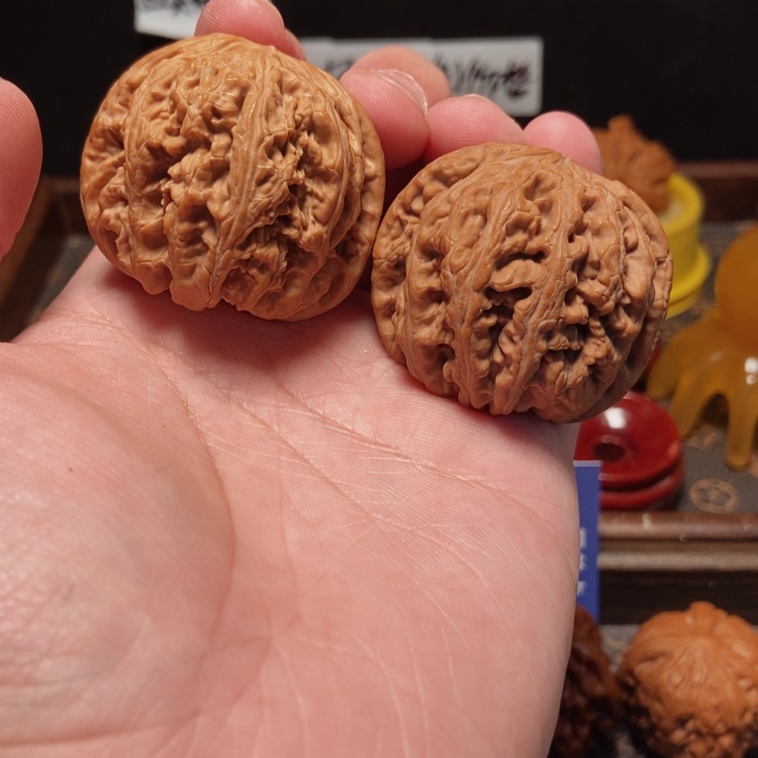 吊坠文玩核桃粗筋45尺14