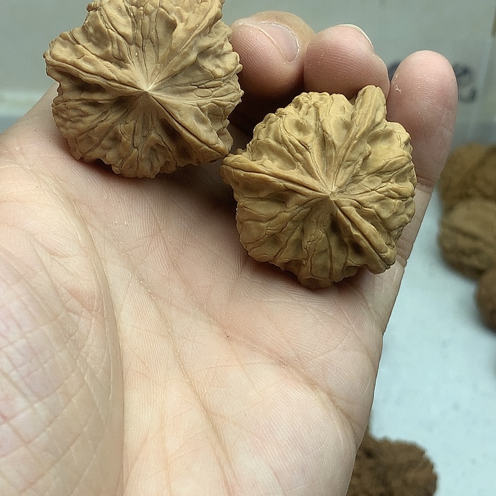 吊坠文玩核桃37 玉玺狮子头