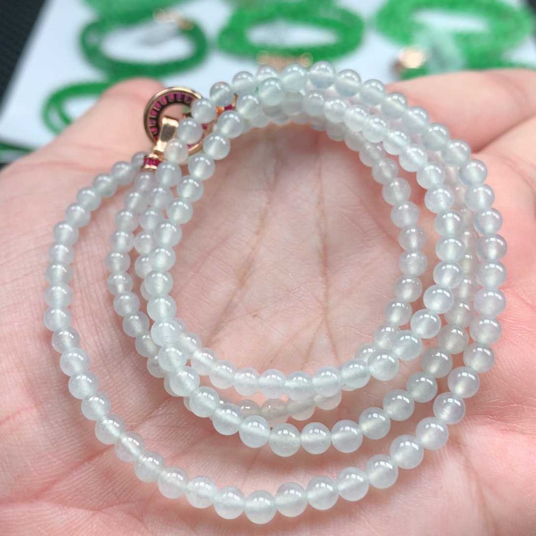 翡翠手链未镶嵌翡翠