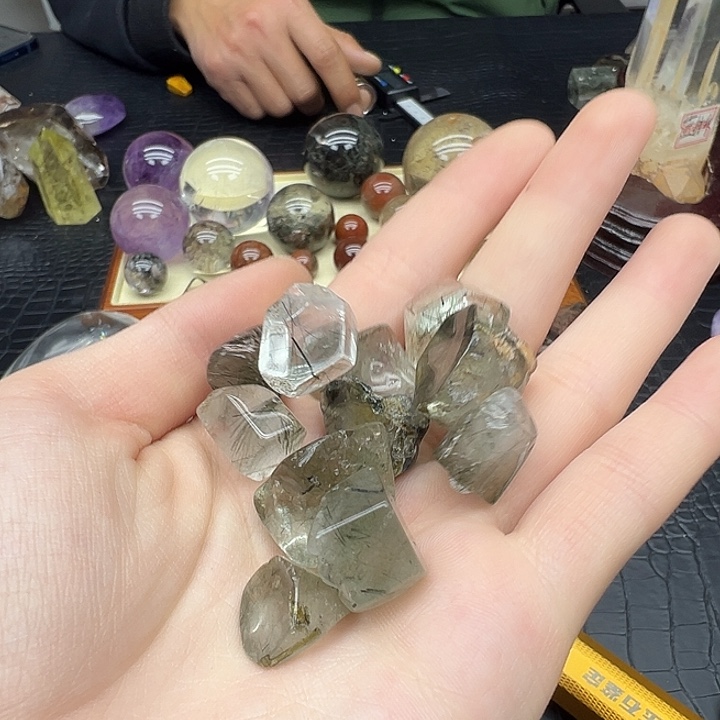 未镶嵌水晶珠宝半成品177水晶