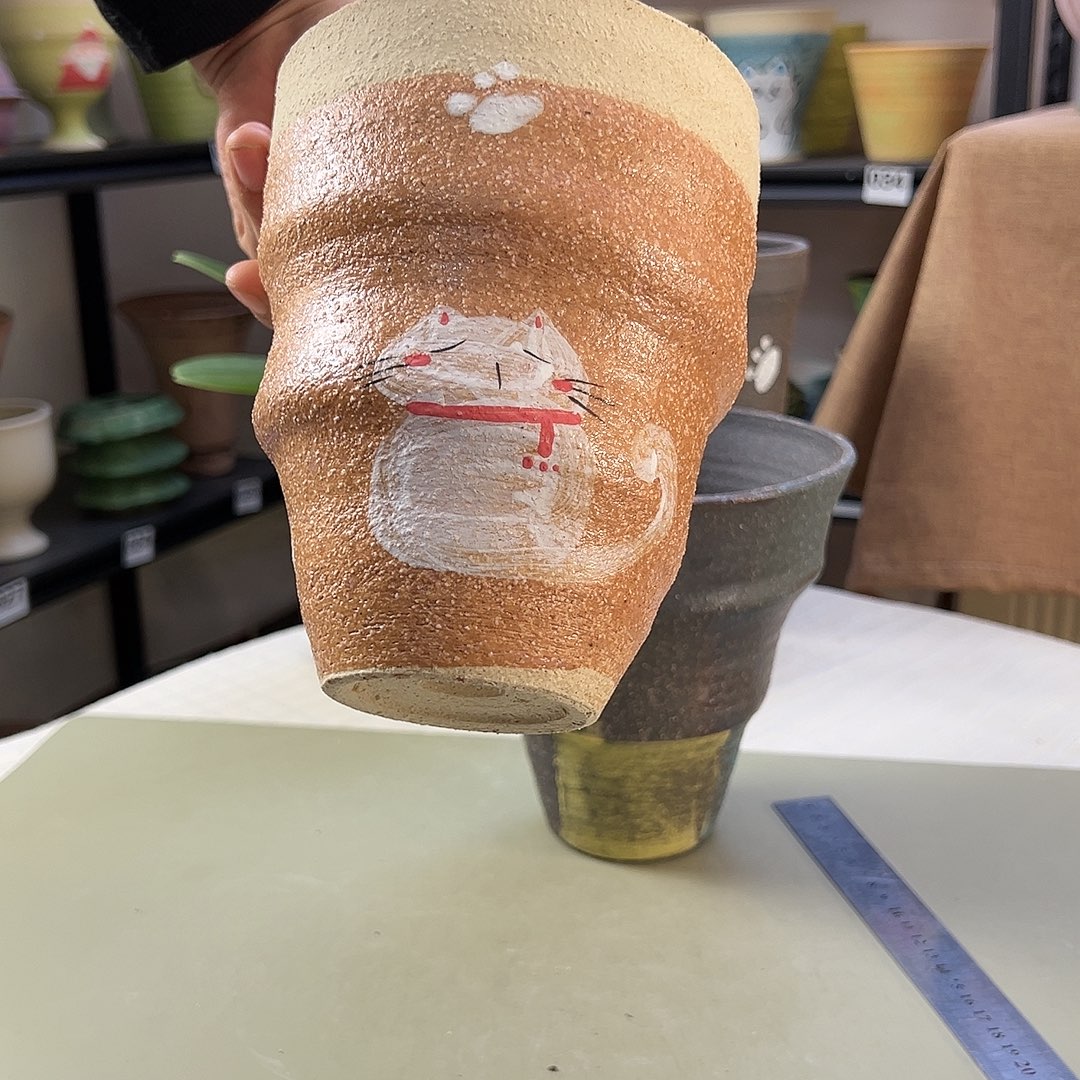 14景德镇陶瓷口11高16瑕疵